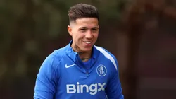 Mientras cumple su castigo, Enzo Fernández dejó un mensaje tras la goleada de Chelsea