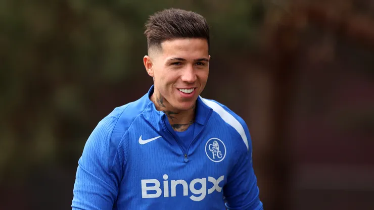 Mientras cumple su castigo, Enzo Fernández dejó un mensaje tras la goleada de Chelsea