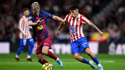 Atlético de Madrid y Barcelona chocan por LaLiga.