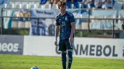 La Selección Argentina venció a Perú en su debut en el Sudamericano Sub 17.