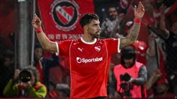 Gabriel Ávalos, autor del gol de Independiente ante Racing.