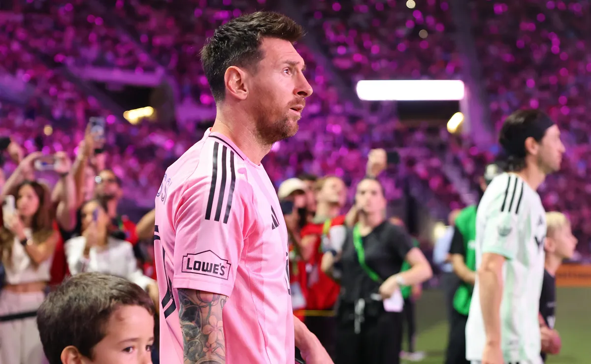 Messi marcó el primer gol de Inter Miami en su nuevo estadio, para el ...