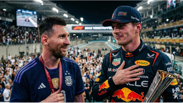 Max Verstappen se rindió ante Messi y lo llenó de elogios: “Es indefendible”