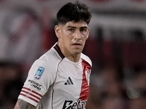 Rivero llegó a la quinta amarilla en River y no estará ante Racing