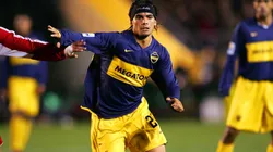 Éver Banega, durante su etapa en Boca Juniors.