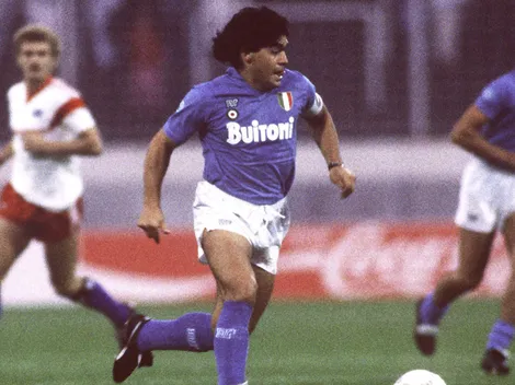 “Maradona ahora haría mil goles por año, no sabes lo que le pegaban en Napoli''