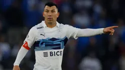 BUENOS AIRES, ARGENTINA - NOVEMBER 20: Gary Medel of Boca Juniors smiles during a Liga Profesional 2024 match between Boca Juniors and Union at Estadio Alberto J. Armando on November 20, 2024 in Buenos Aires, Argentina. (Photo by Marcelo Endelli/Getty Images)