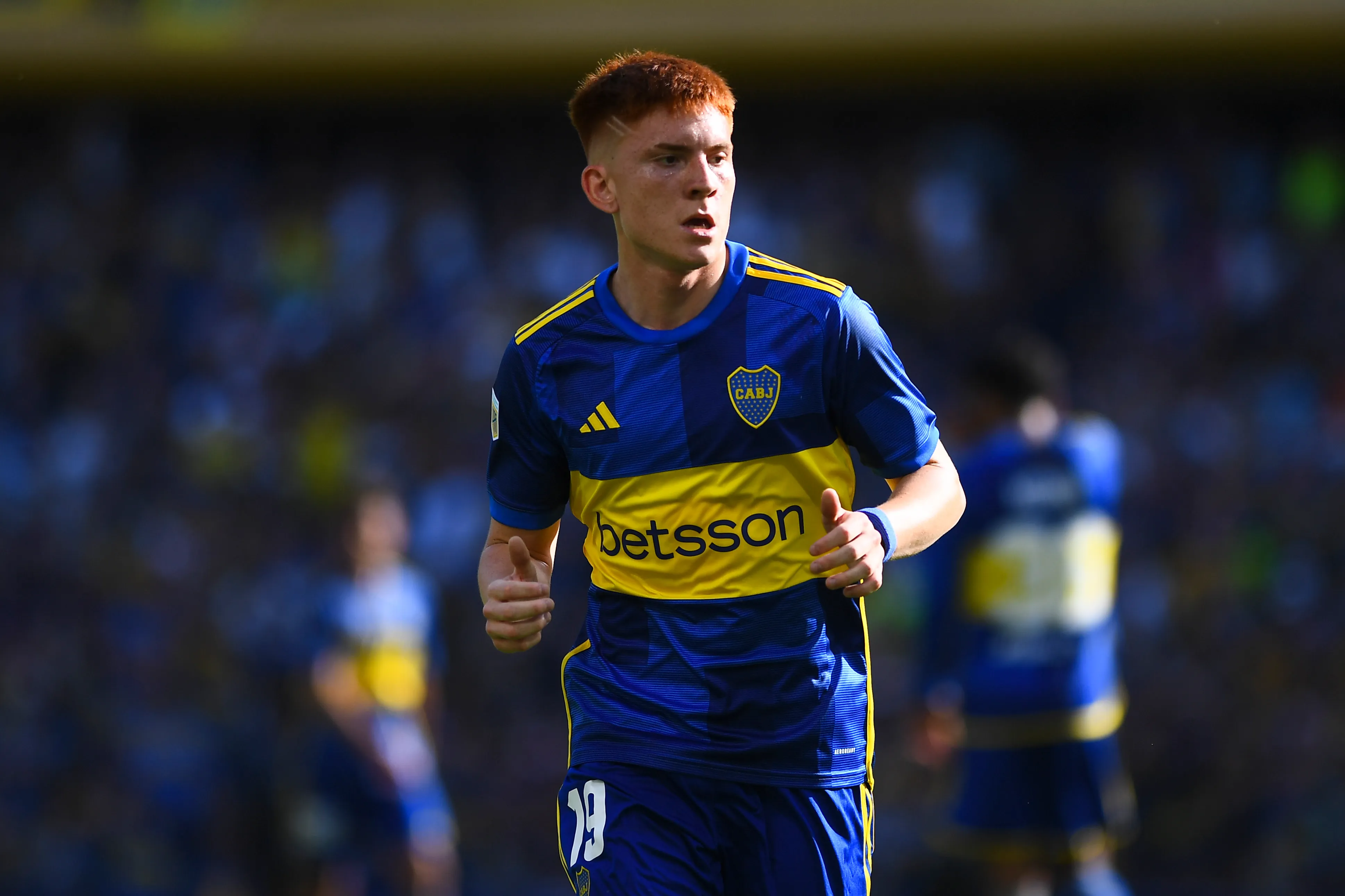 Valentín Barco confesó su deseo de volver a Boca en el futuro (Getty Images).