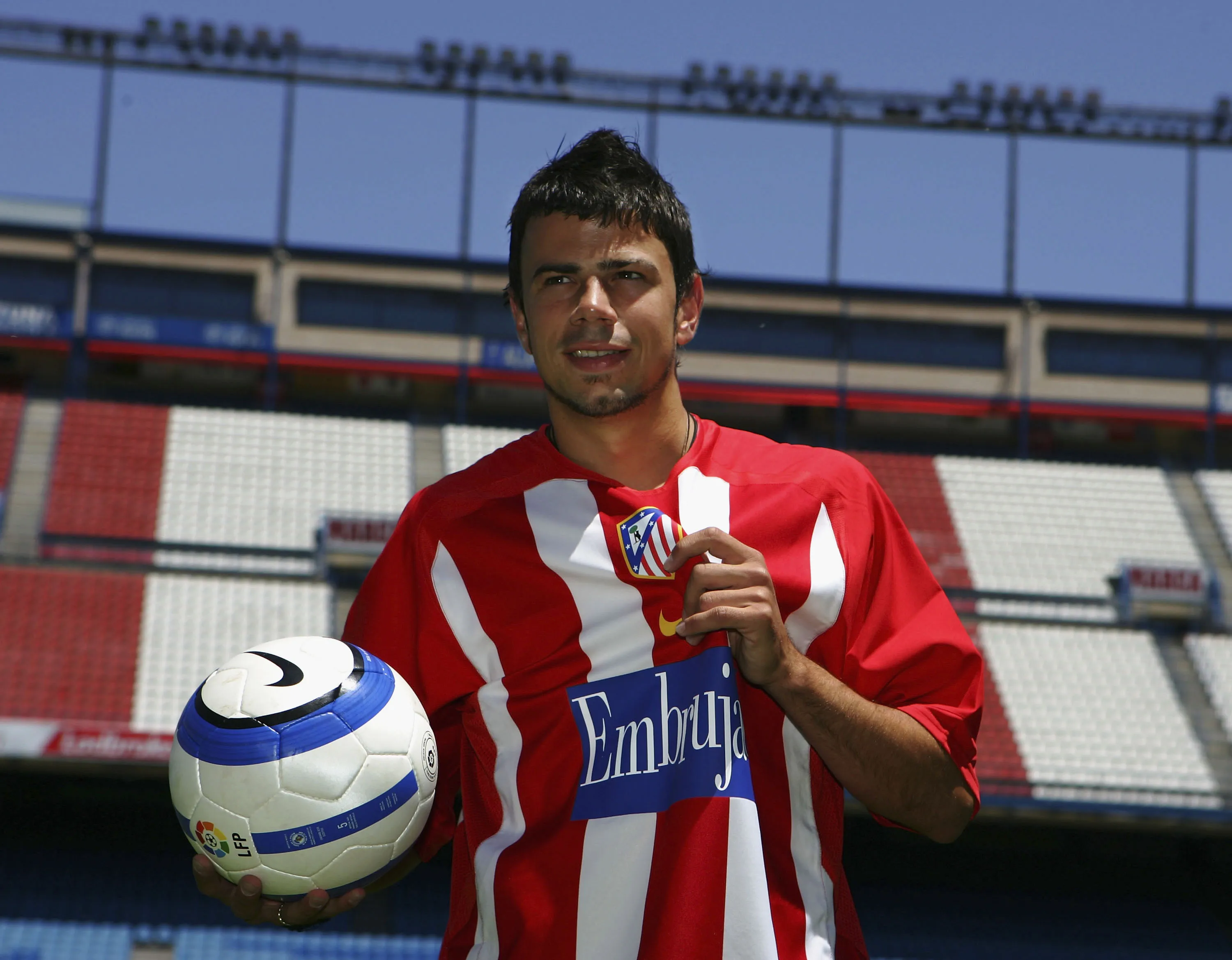 Mateja Kezman jugó en Atlético de Madrid entre 2005 y 2006 (Getty Images).