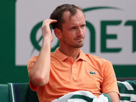 Daniil Medvedev, humillado en Montecarlo: 49 minutos en cancha y solamente 17 puntos ganados