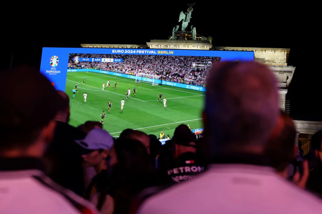 Alemania ya hizo una excepción durante la EURO 2024, donde se habilitaron Fan-Zones nocturnos. (Getty)