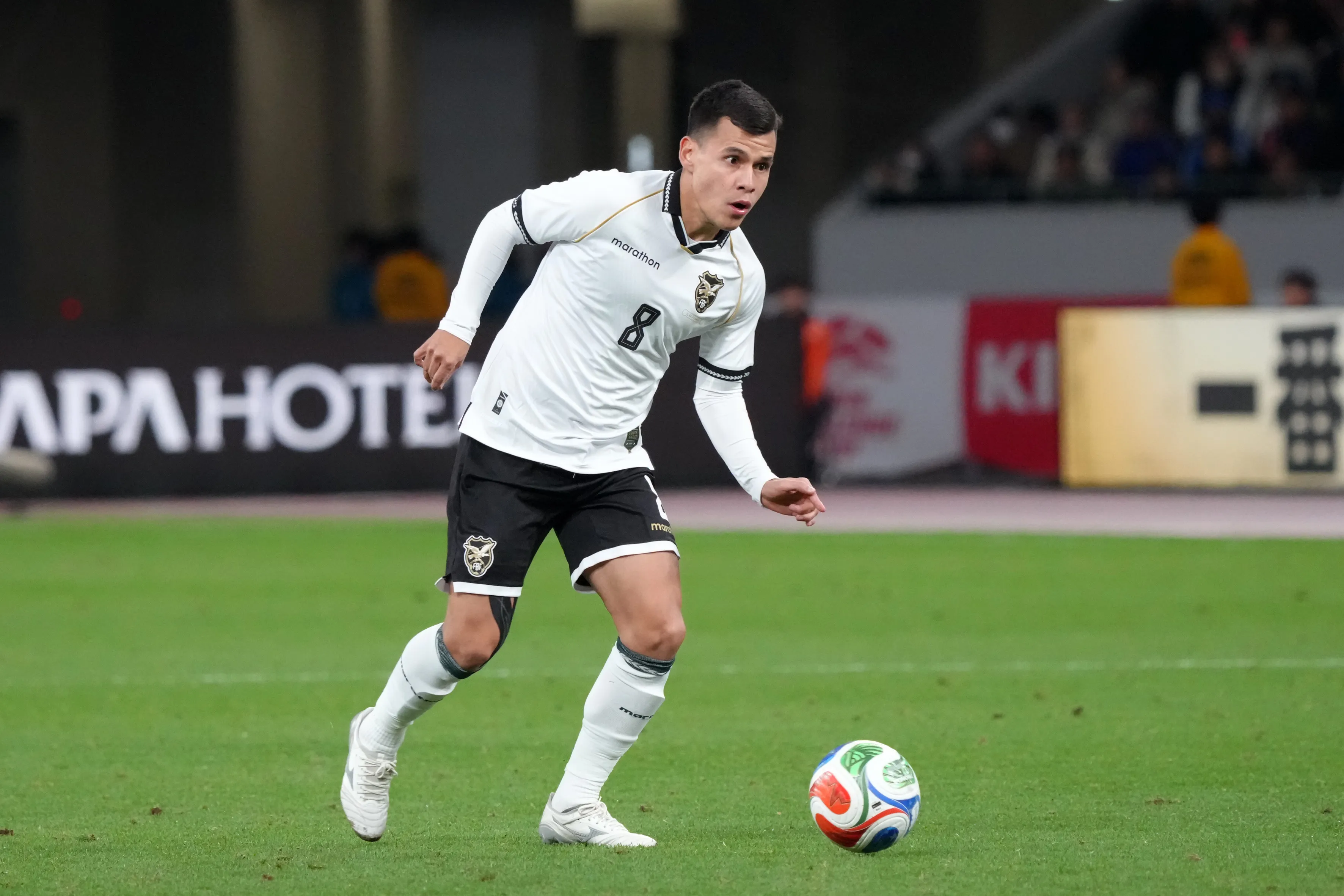 Moisés Villarroel con la Selección de Bolivia. (Foto: Getty).