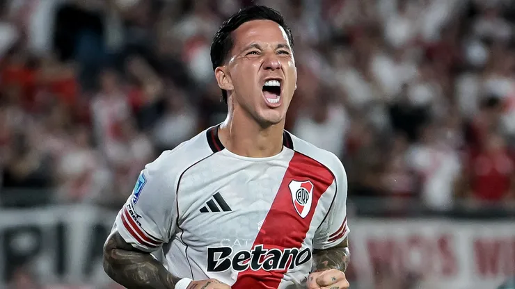 Driussi, goleador de River.