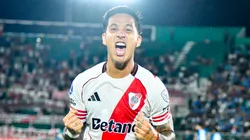 Sebastián Driussi festeja su gol ante Blooming.