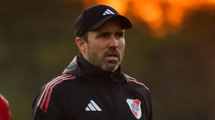 Eduardo Coudet, DT de River.