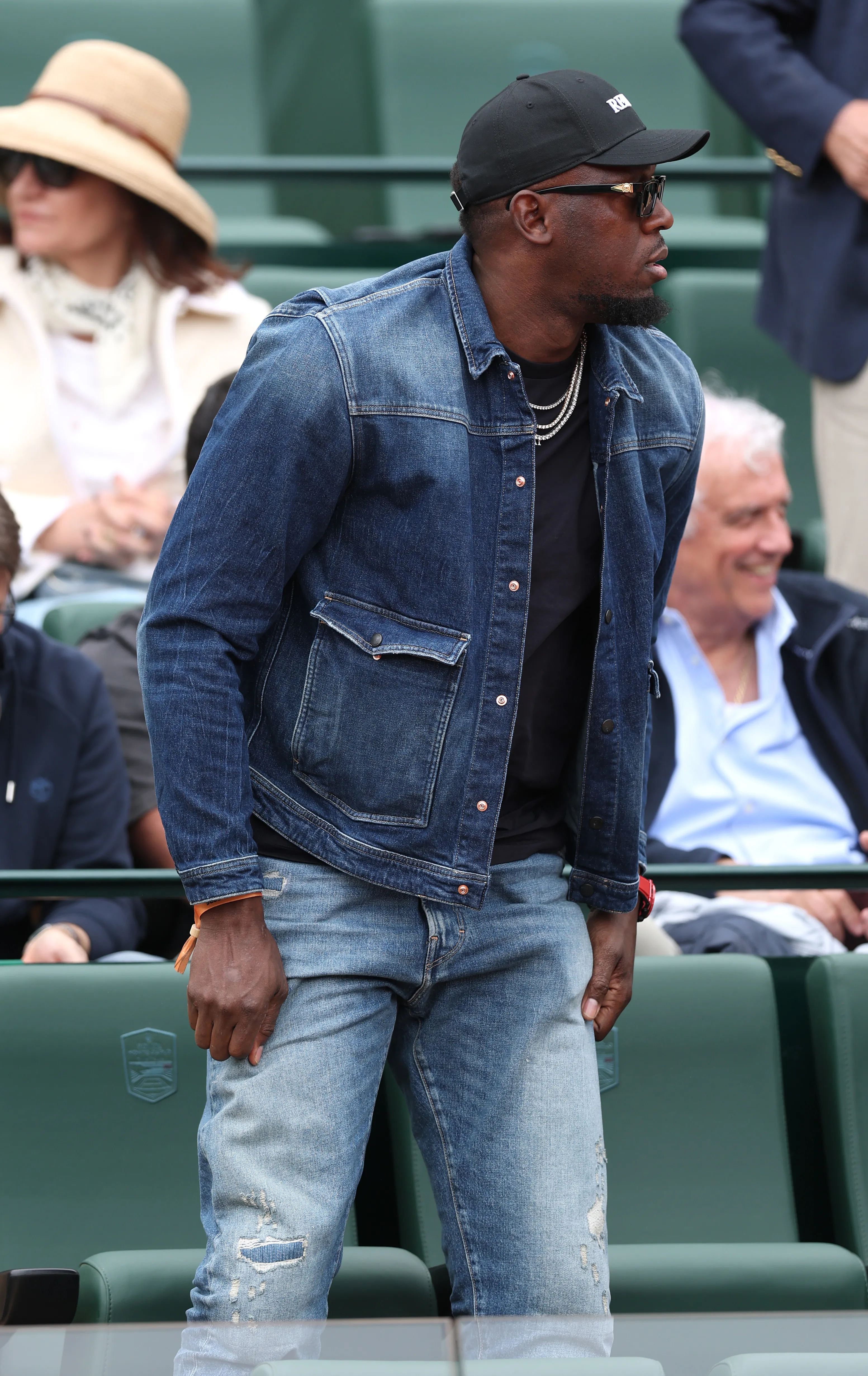 Usain Bolt, presente en el Masters 1000 de Montecarlo. (Foto: Getty).