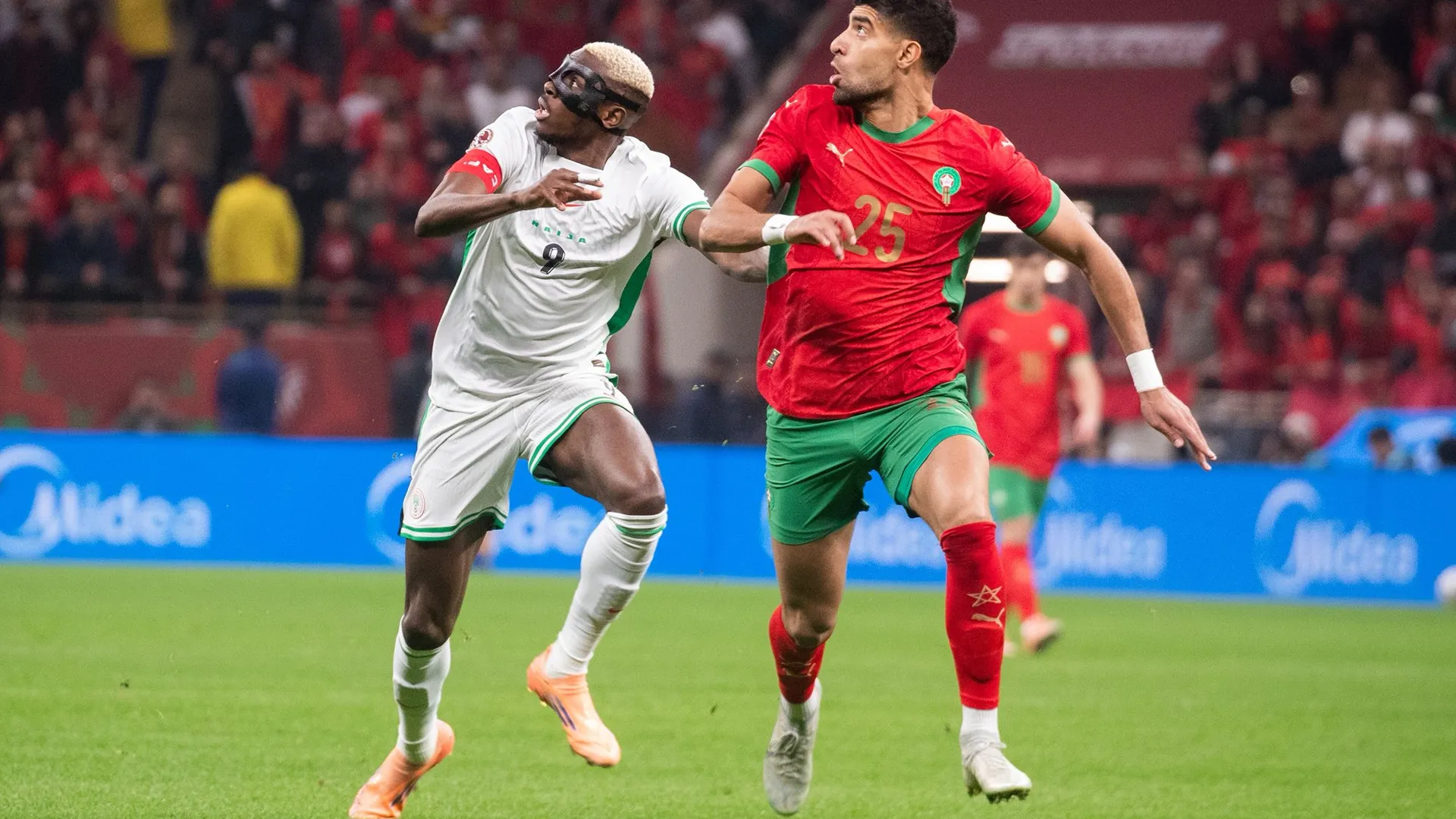 Nigeria llegó a semifinales de la Copa Africana, donde perdió con Marruecos. (Prensa Nigeria Super Eagles)
