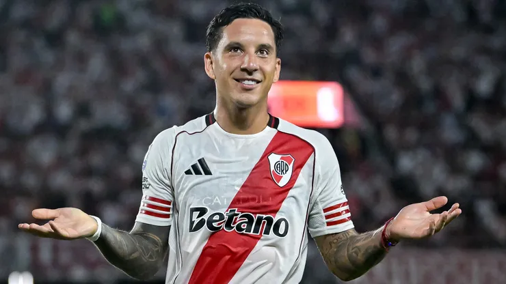 Sebastián Driussi, delantero de River Plate.