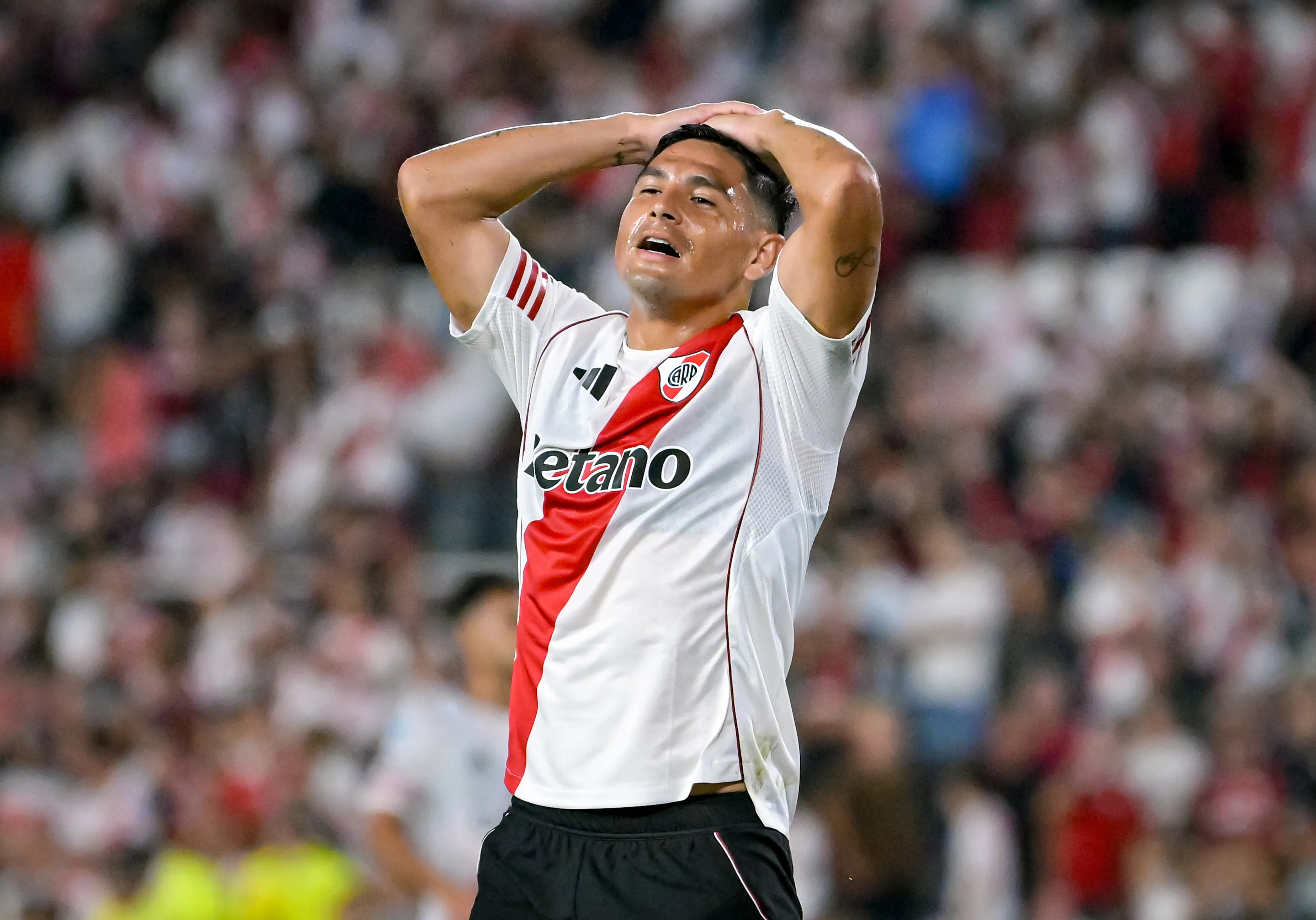 Maximiliano Salas, delantero de River Plate. (Getty Images)