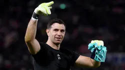 Dibu Martínez, arquero de Aston Villa.