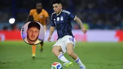 Thiago Almada en la Selección Argentina.