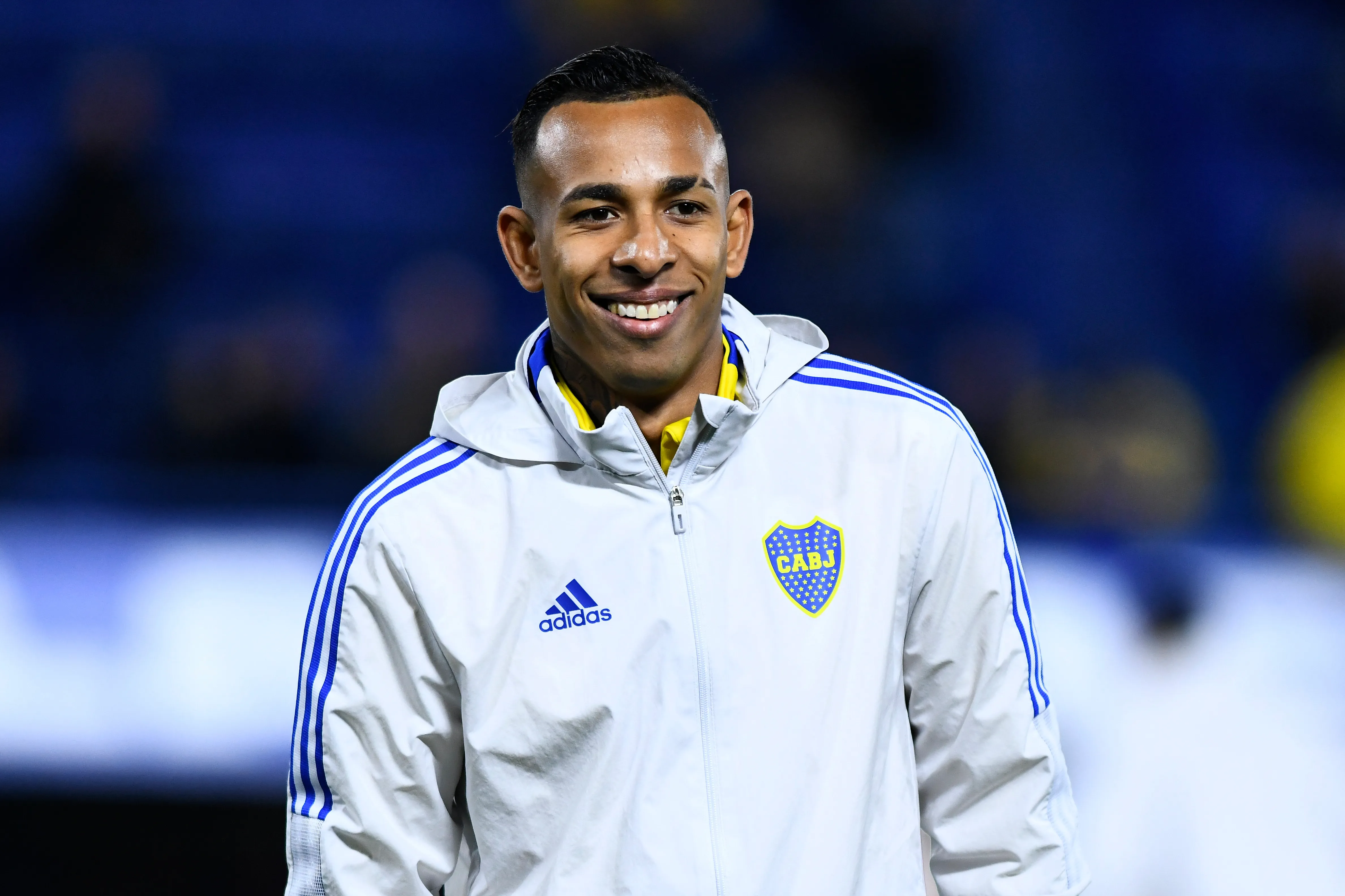 Sebastián Villa, delantero colombiano durante su etapa en Boca. (Getty Images)