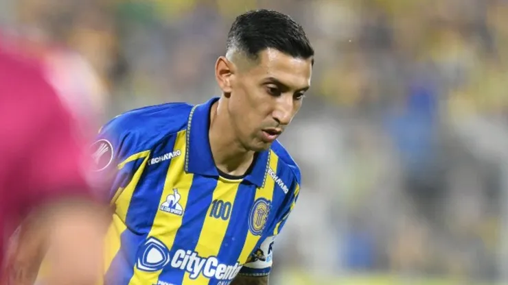 Ángel Di María, capitán de Rosario Central.