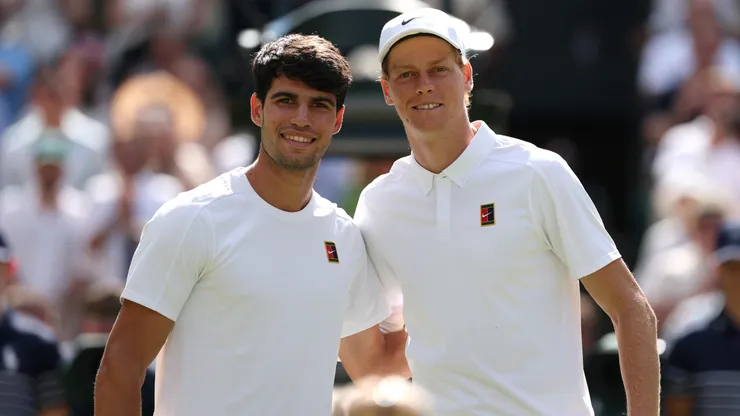 Carlos Alcaraz y Jannik Sinner, dueños absolutos de la elite del tenis actual.