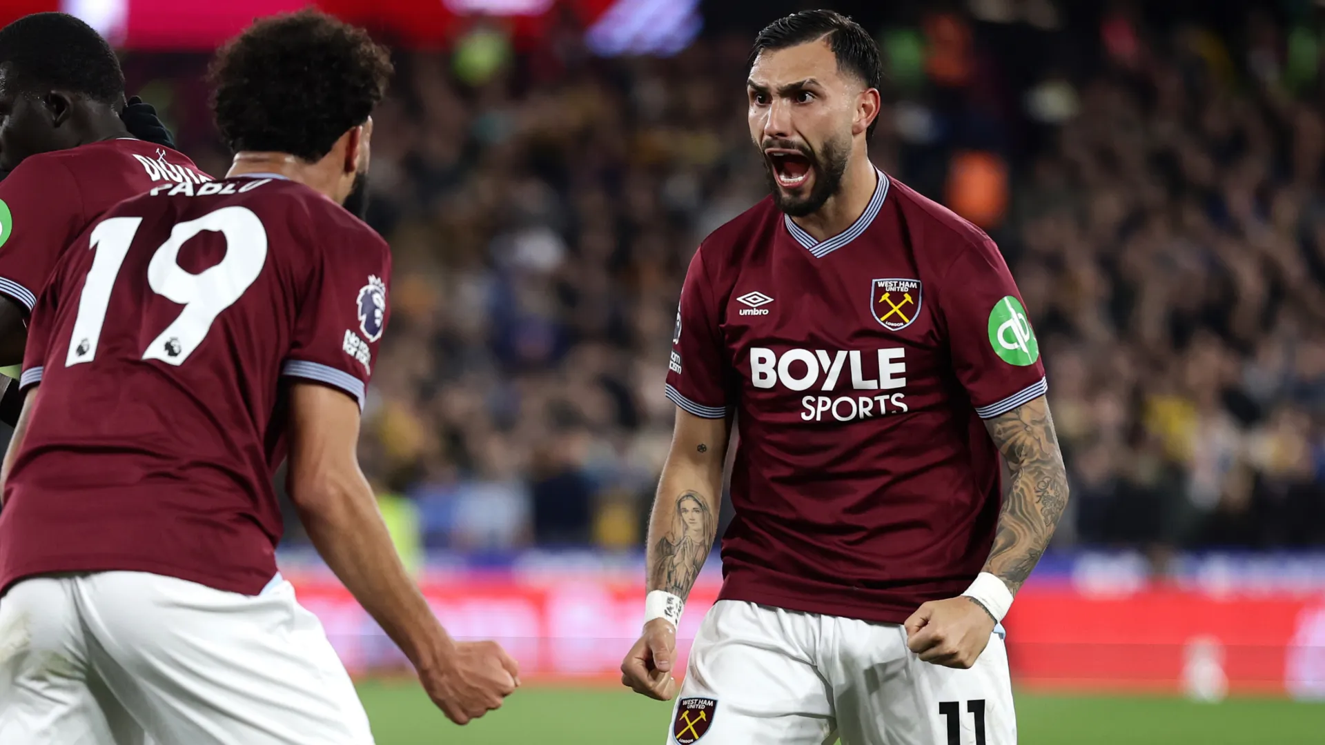 Taty Castellanos podría cambiar de club según el destino que tenga West Ham para la próxim temporada (Getty).
