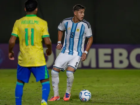 Dura derrota: Brasil goleó 3-0 a Argentina por el Sudamericano Sub-17