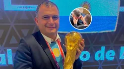 Luciano Nakis explicó la situación con Chiqui Tapia.