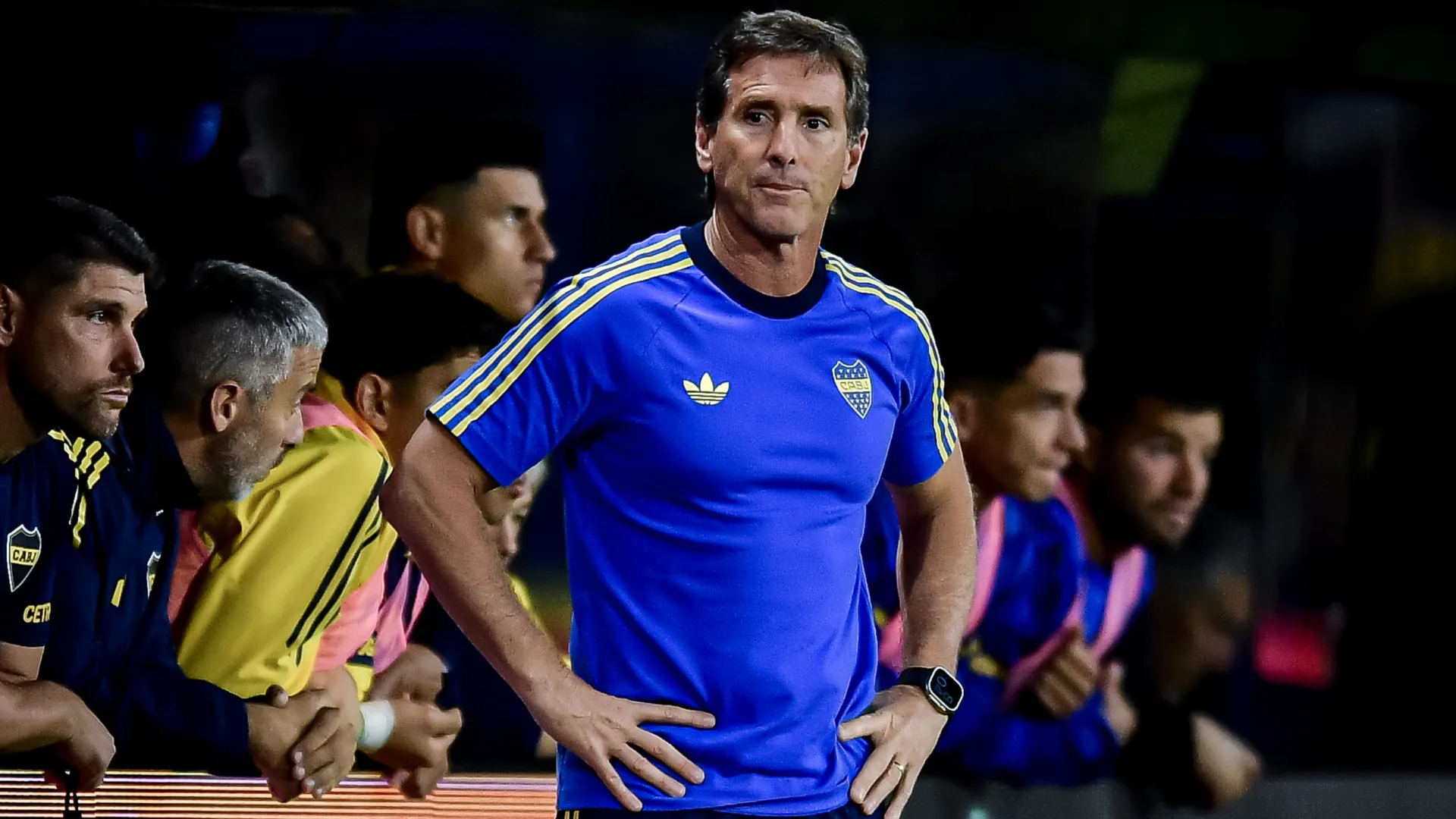 Claudio Úbeda, director técnico de Boca Juniors.