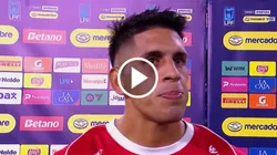 Sebastián Valdez, futbolista de Independiente. (Captura TNT Sports)