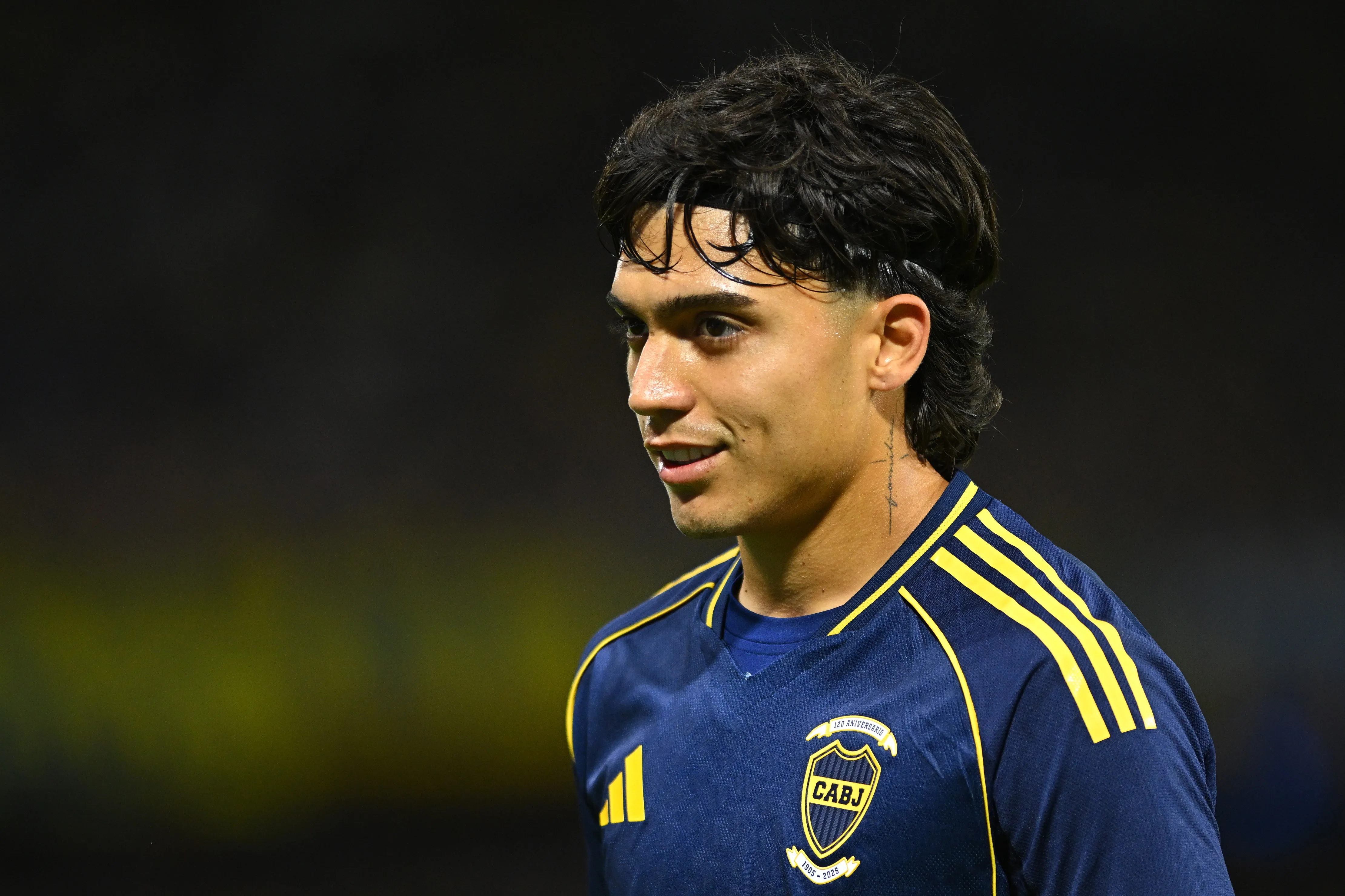 Exequiel Zeballos, delantero de Boca. (Getty Images)