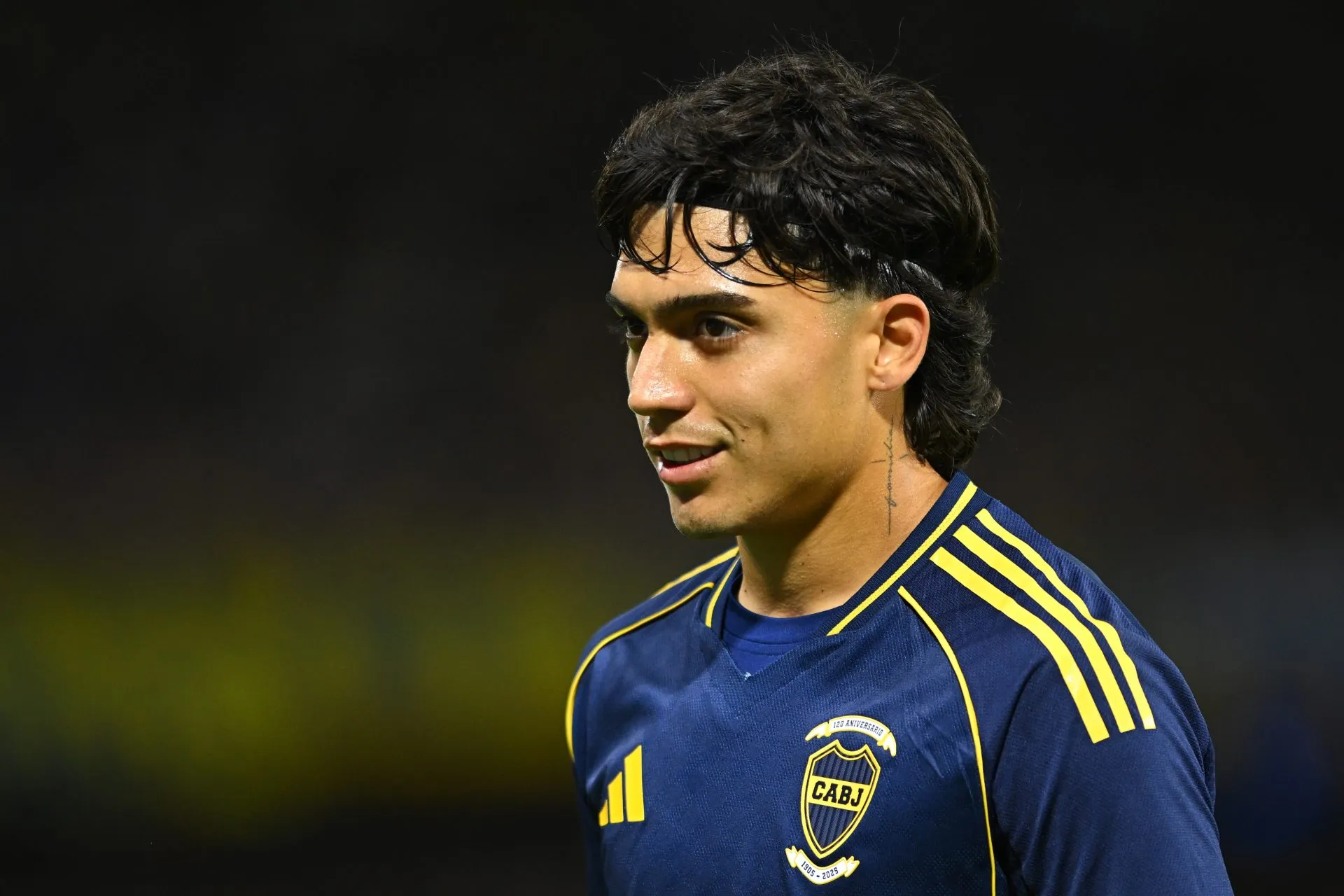 Exequiel Zeballos, delantero de Boca Juniors.