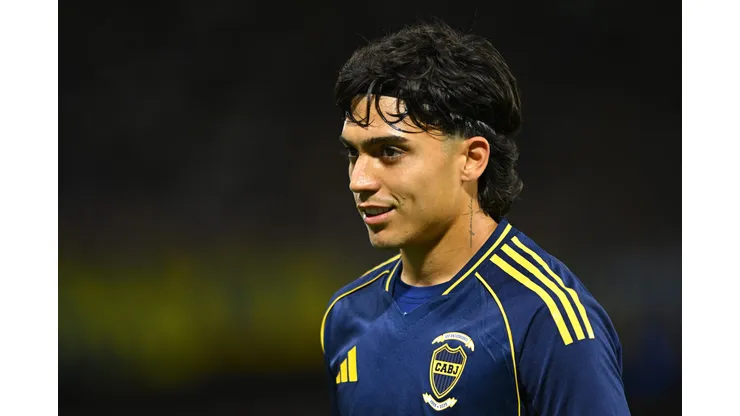 Exequiel Zeballos, delantero de Boca Juniors.