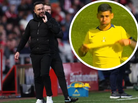 De Zerbi, preocupado por la lesión del Cuti: ''Espero que no sea grave''