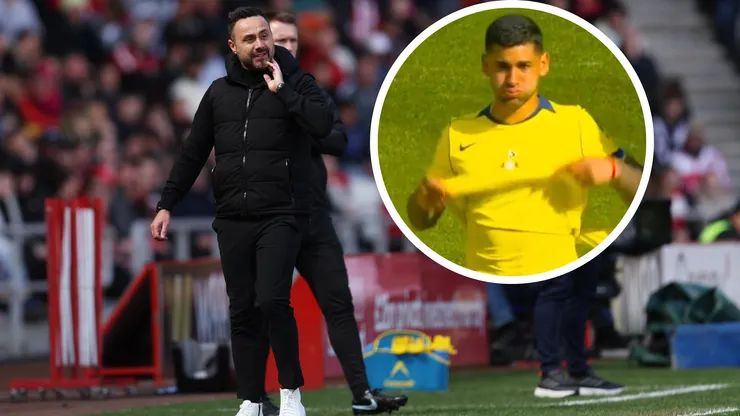 Roberto De Zerbi dijo que espera por los resultados de los análisis para saber el grado de la lesión en la rodilla del Cuti Romero.