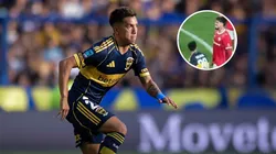 Alan Velasco protagonizó un cruce con Lomónaco.