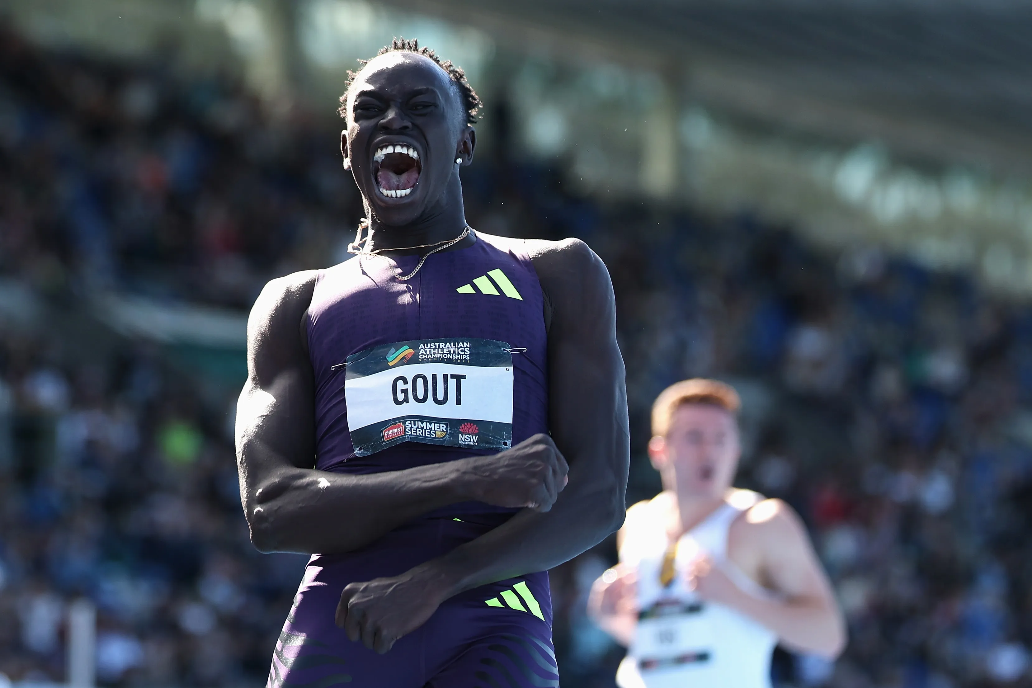 Gout Gout, joven atleta australiano de 18 años. (Getty Images)