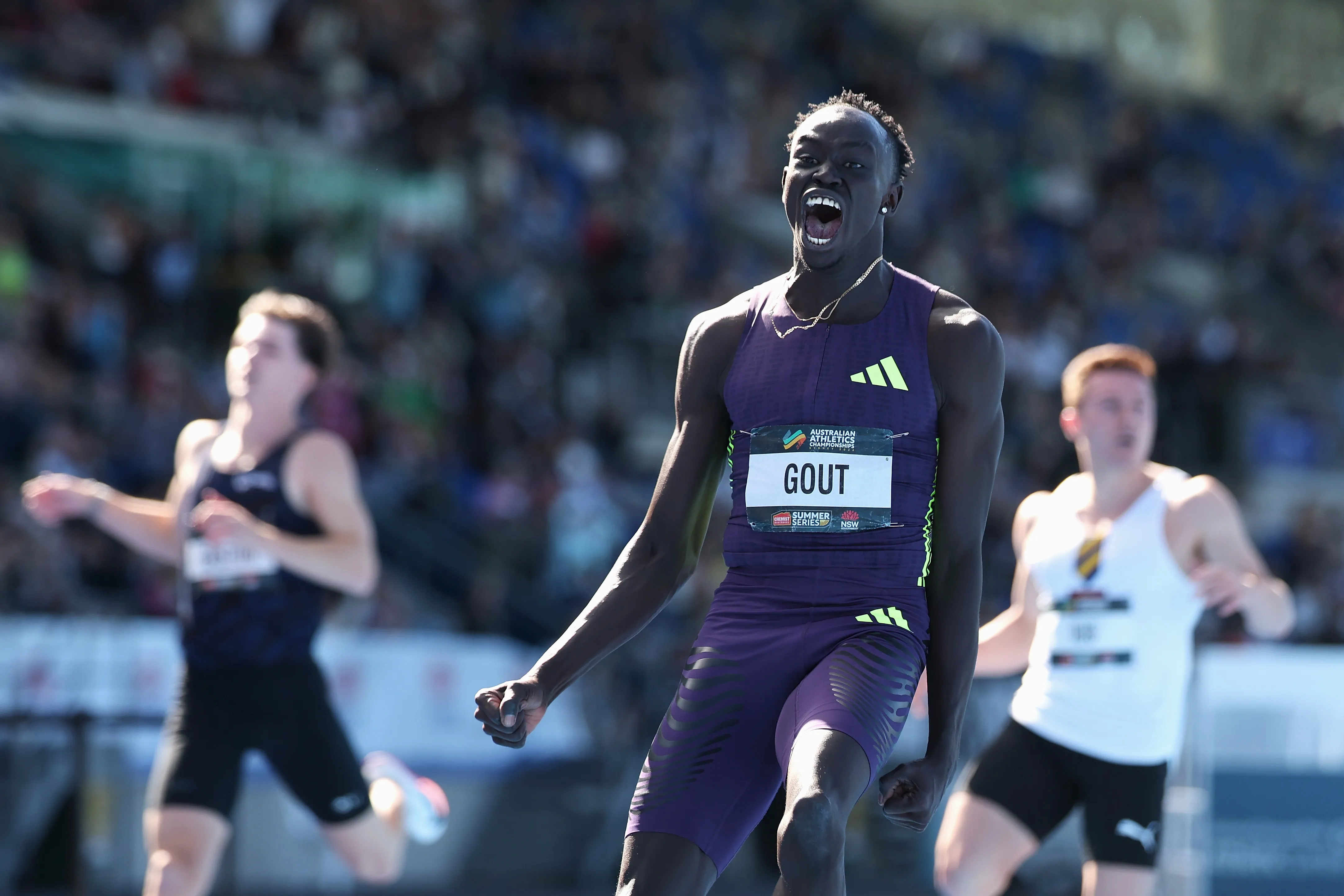 Gout Gout, joven atleta australiano de 18 años. (Getty Images)