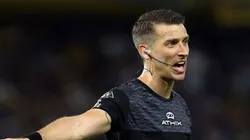 Sebastián Zunino, el árbitro del clásico entre Racing y River.