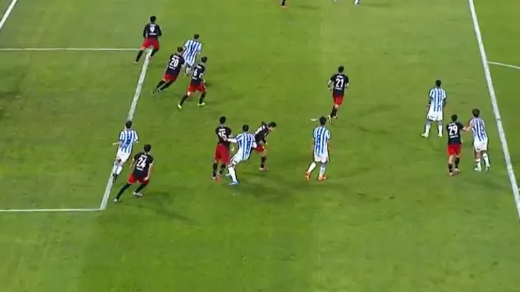 Marcos Rojo, expulsado ante River.