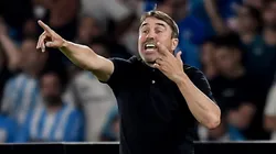 Chacho Coudet, entrenador de River.