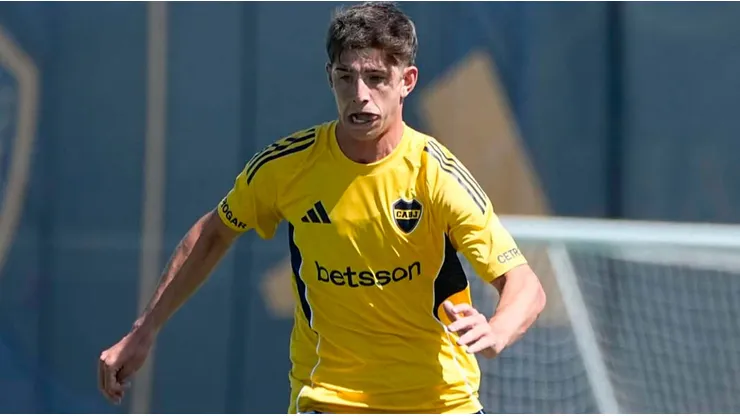 Tomás Belmonte, jugador de Boca.