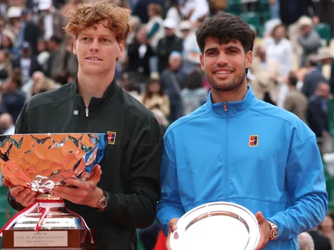 Mientras Alcaraz suma 64,9 millones, esto acumula Sinner luego de la final de Montecarlo