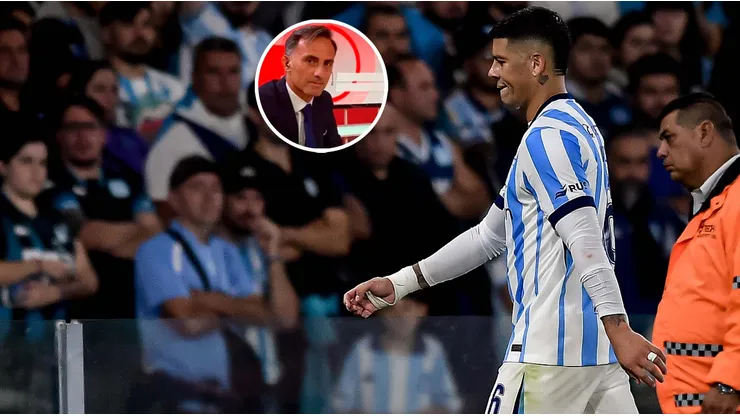 Diego Latorre criticó a Marcos Rojo.
