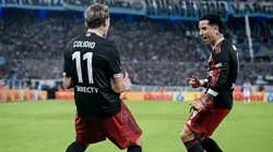 Colidio, una de las figuras de River ante Racing.