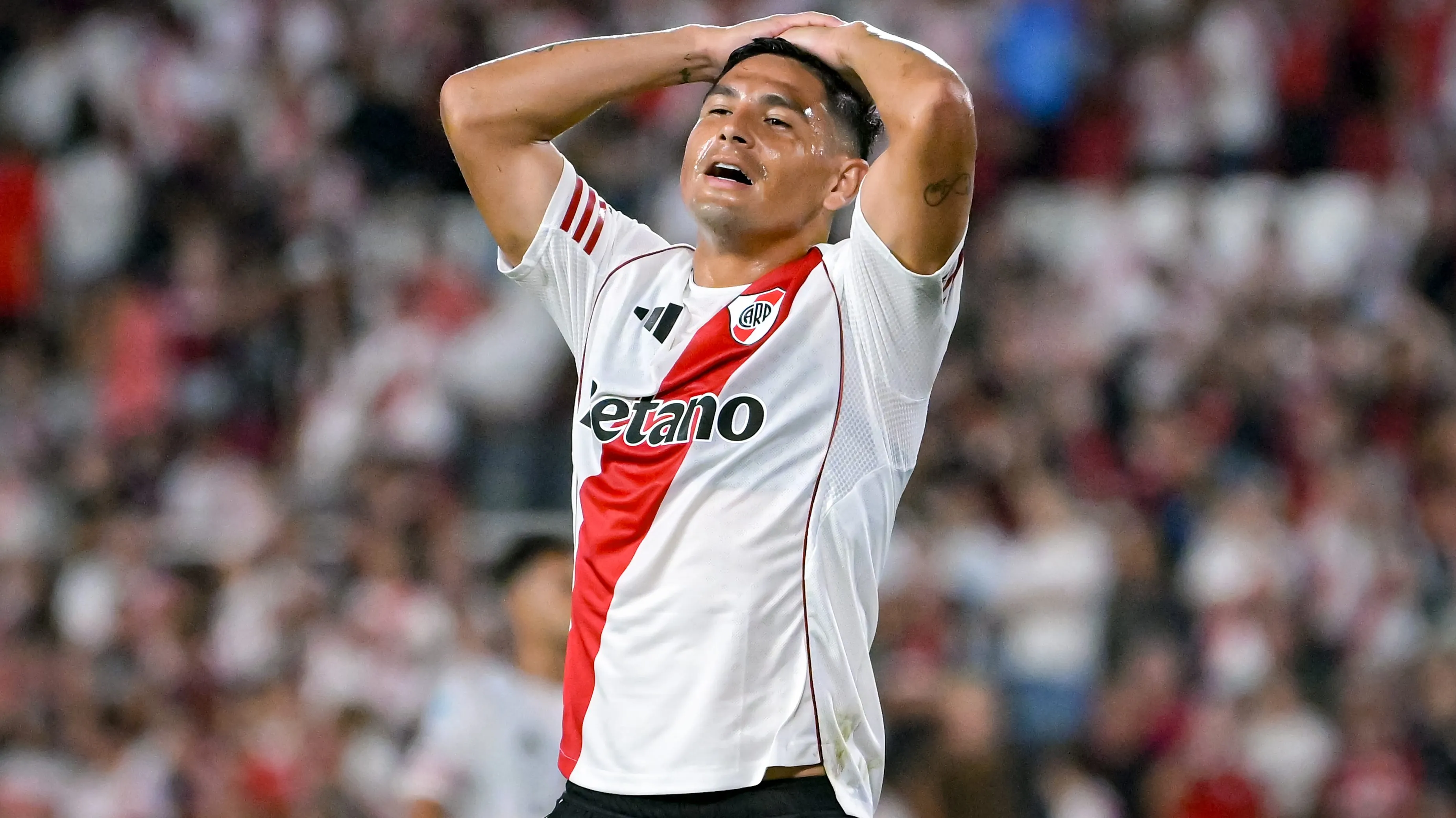 Maximiliano Salas no estará presente ante Carabobo (Getty Images).