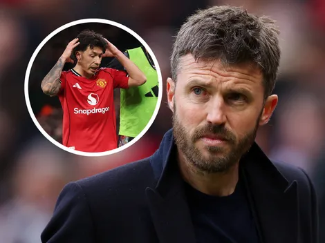 Carrick respaldó a Licha Martínez tras su expulsión vs. Leeds